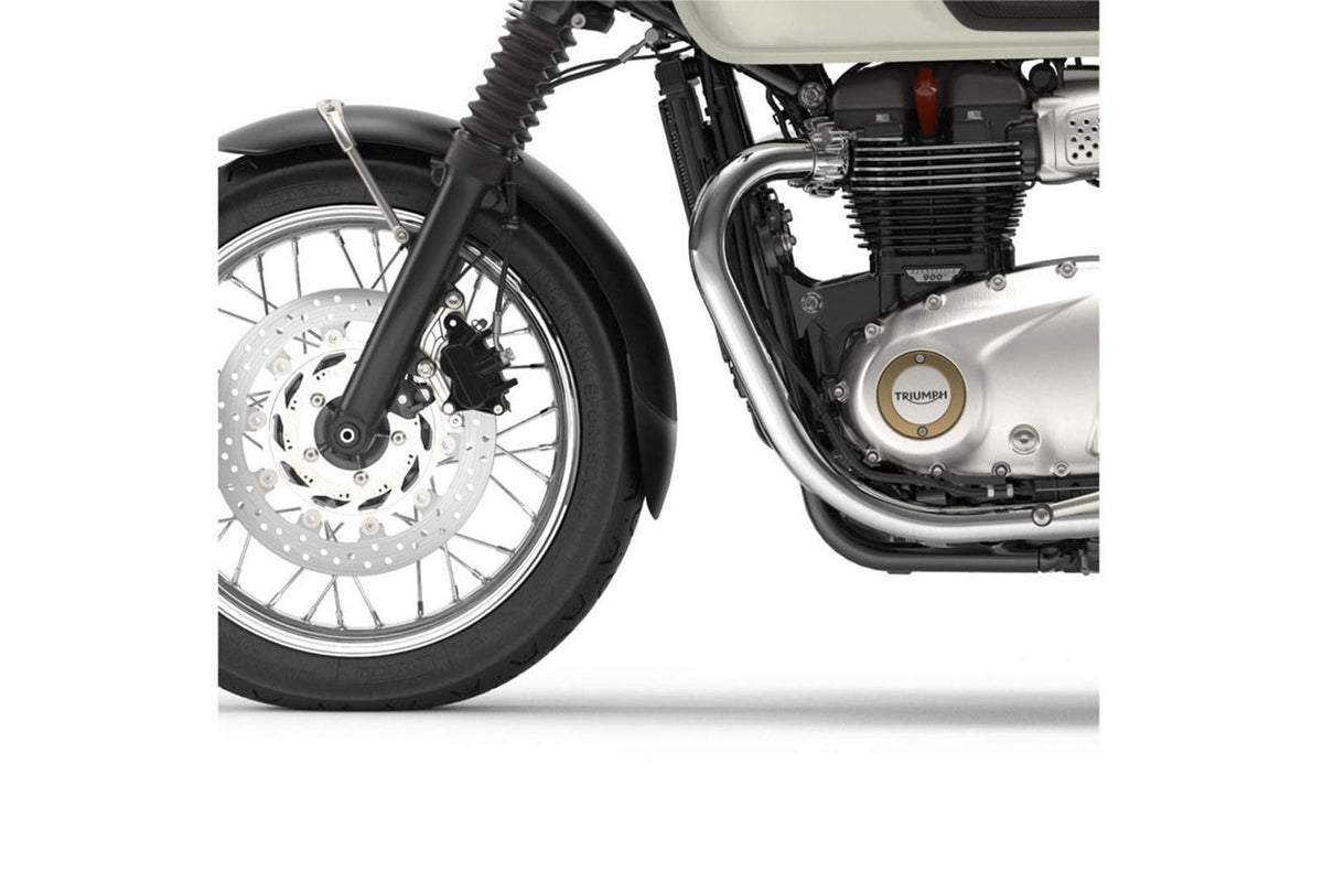 PUIG ESTENSIONE PARAFANGO ANTERIORE TRIUMPH BONNEVILLE T120 21-26 NERO OPACO