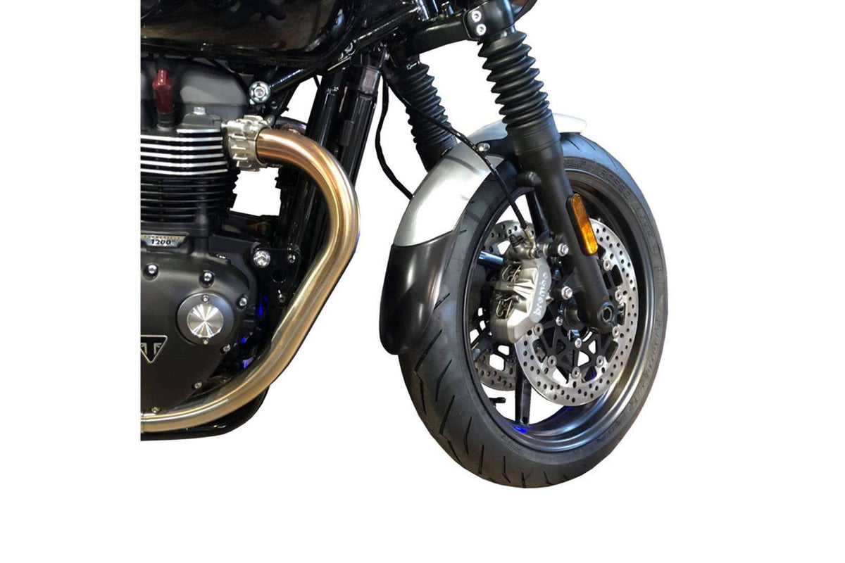 PUIG ESTENSIONE PARAFANGO ANTERIORE TRIUMPH SPEED TWIN 22-24 NERO OPACO-COD. 3862N