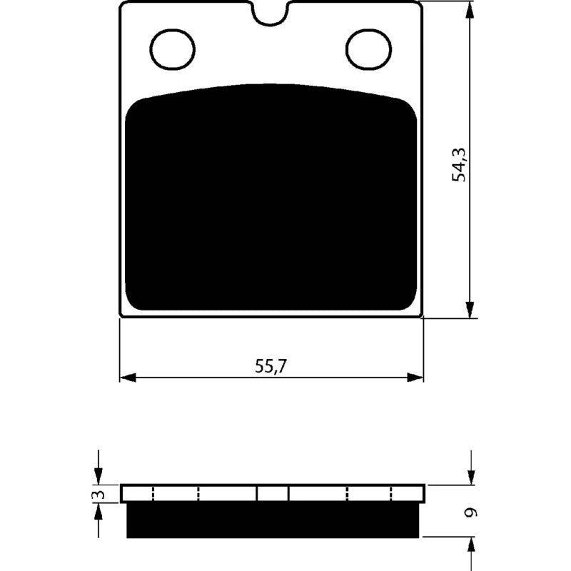 GOLDFREN PASTIGLIA FRENO SINT. AD MONTA SU LAVERDA 1000 SFC 85-86-OFFERTA