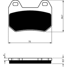 GOLDFREN PASTIGLIA FRENO SINT. S3 MONTA SU BMW 1200 R CL 02-04-OFFERTA
