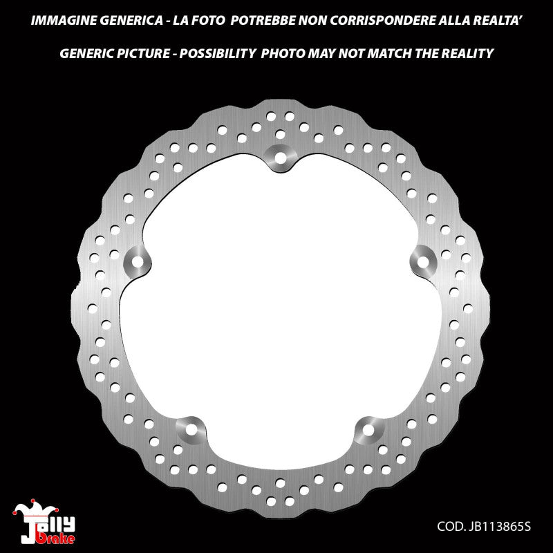 JOLLY BRAKE DISCO FRENO ANTERIORE SEMIFLOTTANTE PER HONDA CTX 700 D/DA/DCT/ABS 14-18-OFFERTA