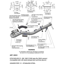 LEOVINCE KIT COLLETTORI PER KTM 690 SMC R 19-20