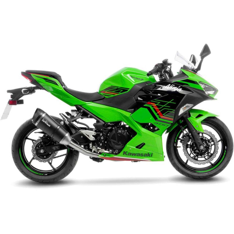 LEOVINCE SCARICO COMPLETO FACTORY S CARBON FIBER PER KAWASAKI Z400 19-20 CARBON-COD.14427SU