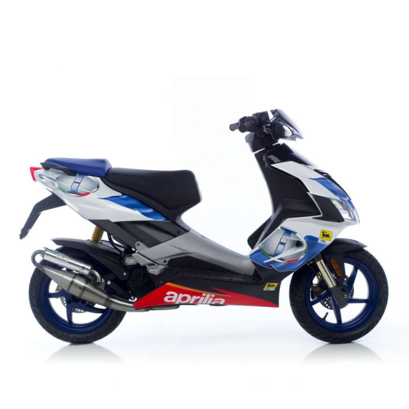 LEOVINCE SCARICO COMPLETO HAND MADE TT PER APRILIA SR 50 R FACTORY 04-12 ALLUMINIO