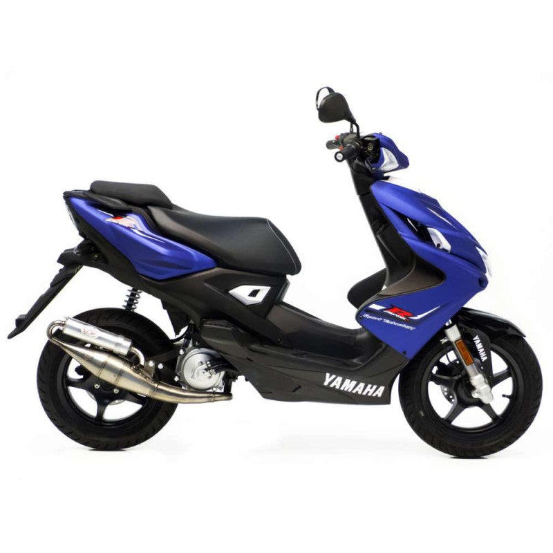 LEOVINCE SCARICO COMPLETO HAND MADE TT PER YAMAHA AEROX 50 R/NAKED 13-20 ALLUMINIO
