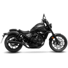LEOVINCE TERMINALE SCARICO CLASSIC RACER BLACK EDITION PER HONDA CMX1100 REBEL 21-24 INOX