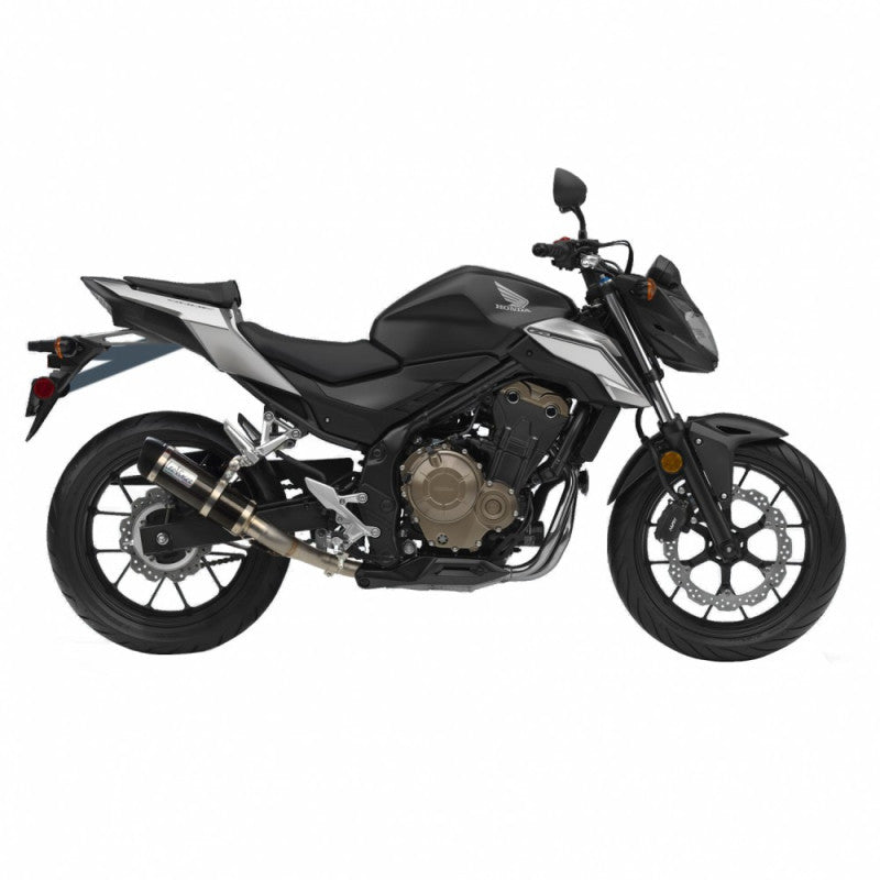 LEOVINCE TERMINALE SCARICO GP CORSA EVO PER HONDA CB 500 F 2016 CARBON