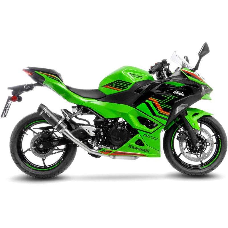 LEOVINCE TERMINALE SCARICO GP CORSA EVO PER KAWASAKI NINJA 400 2023 CARBON-COD.3389EU