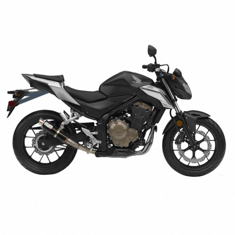 LEOVINCE TERMINALE SCARICO GP CORSA PER HONDA CB 500 F 2016 CARBON