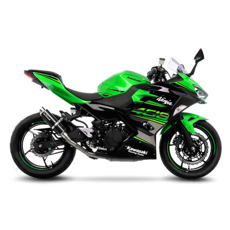 LEOVINCE TERMINALE SCARICO GP CORSA PER KAWASAKI Z400 2023 CARBON