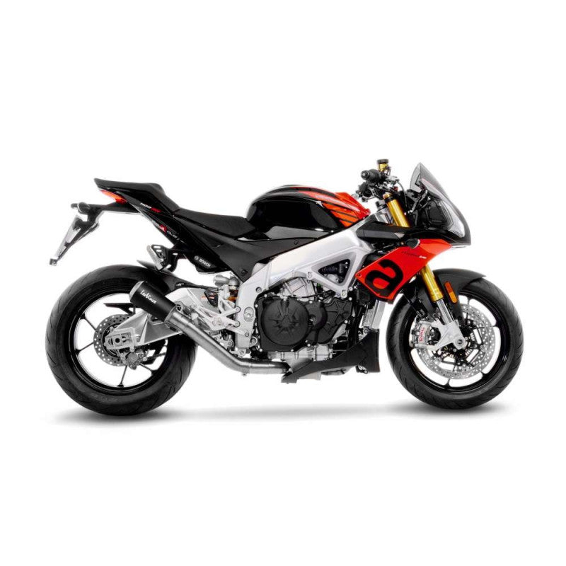 LEOVINCE TERMINALE SCARICO LV-10 BLACK EDITION PER APRILIA TUONO V4 1100 FACTORY 19-20 INOX