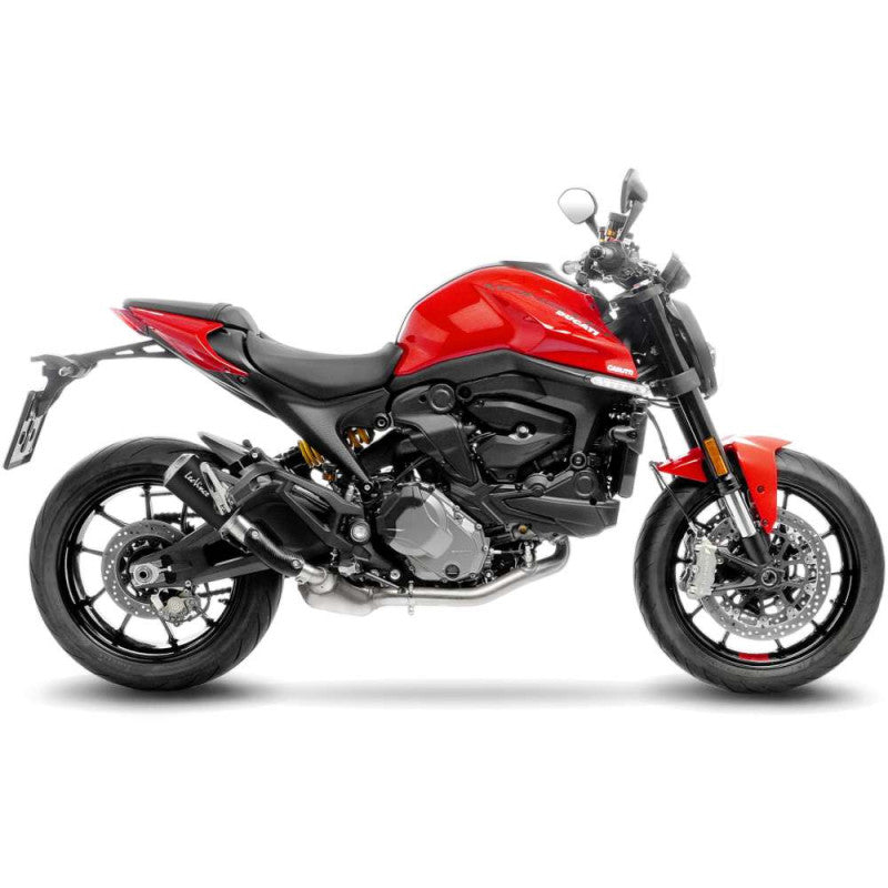 LEOVINCE TERMINALE SCARICO LV-10 BLACK EDITION PER DUCATI MONSTER 937 2024 INOX