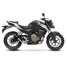LEOVINCE TERMINALE SCARICO LV-10 BLACK EDITION PER HONDA CB 500 F 2016 INOX