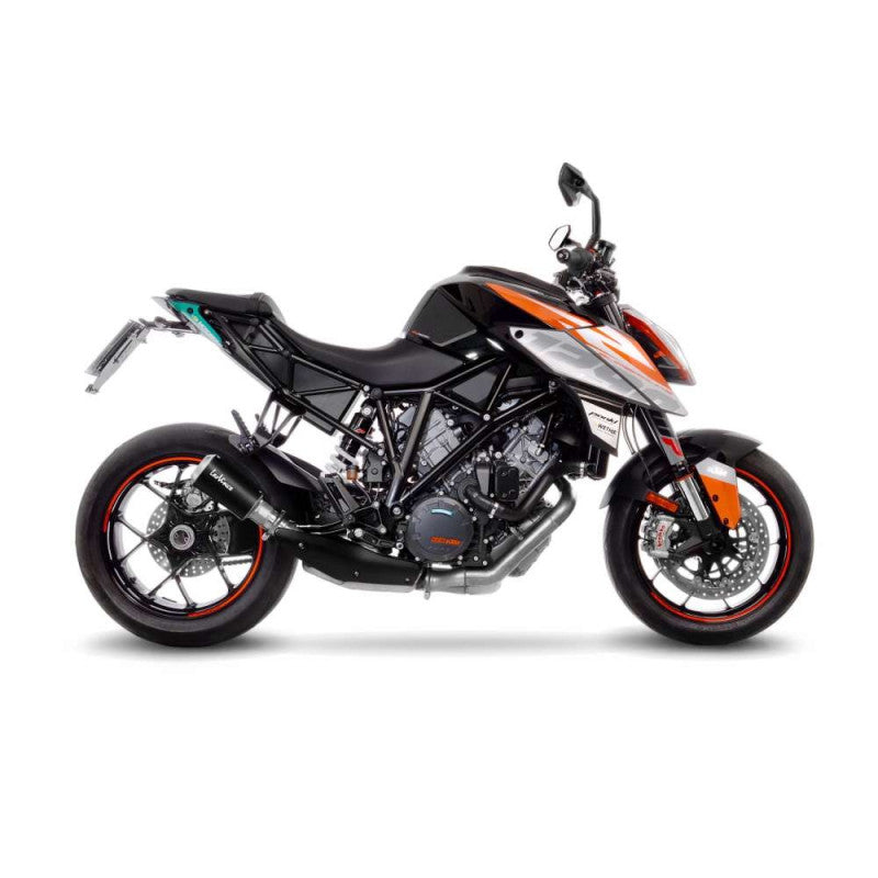 LEOVINCE TERMINALE SCARICO LV-10 BLACK EDITION PER KTM 1290 SUPER DUKE R 17-18 INOX
