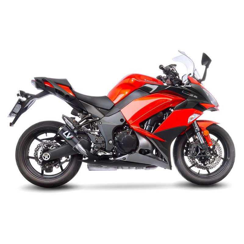 LEOVINCE TERMINALE SCARICO LV-10 CARBON FIBER PER KAWASAKI Z1000 SX 11-13 CARBON