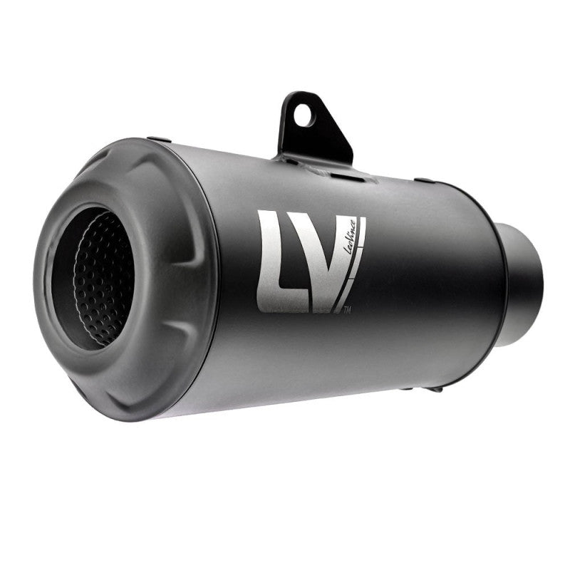 LEOVINCE TERMINALE SCARICO LV-10 FULL BLACK PER KAWASAKI Z500 24-25 INOX