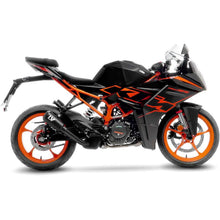 LEOVINCE TERMINALE SCARICO LV-10 FULL BLACK PER KTM RC 125 22-23 INOX