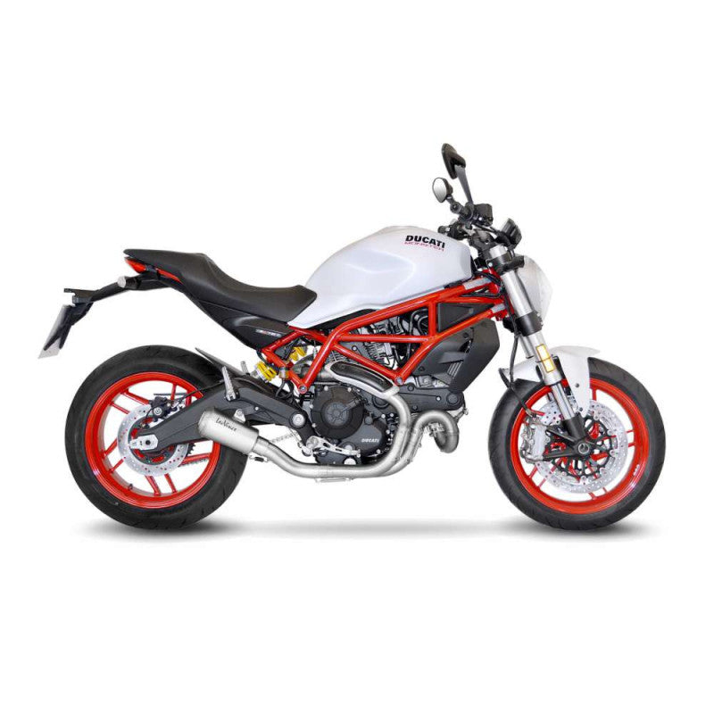 LEOVINCE TERMINALE SCARICO LV-10 PER DUCATI SCRAMBLER FULL THROTTLE 17-18 INOX
