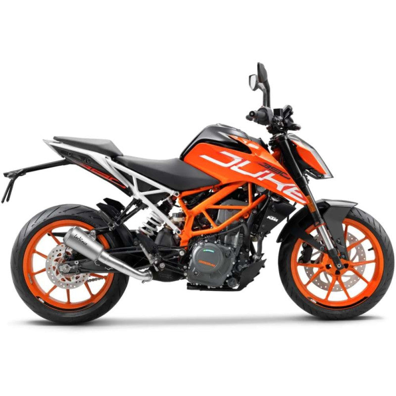 LEOVINCE TERMINALE SCARICO LV-10 PER KTM DUKE 390 17-20 INOX