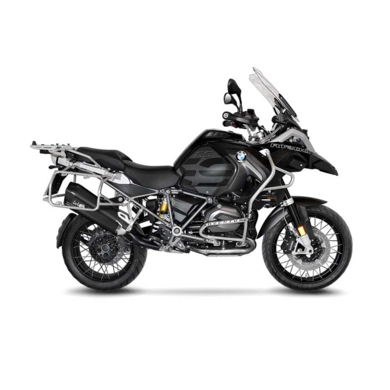 LEOVINCE TERMINALE SCARICO LV-12 BLACK EDITION PER BMW R 1200 GS 13-15 INOX