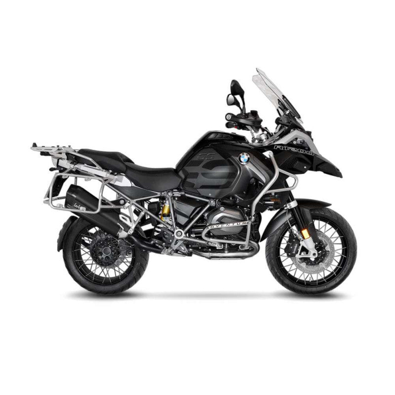 LEOVINCE TERMINALE SCARICO LV-12 BLACK EDITION PER BMW R 1200 GS ADVENTURE 2016 INOX