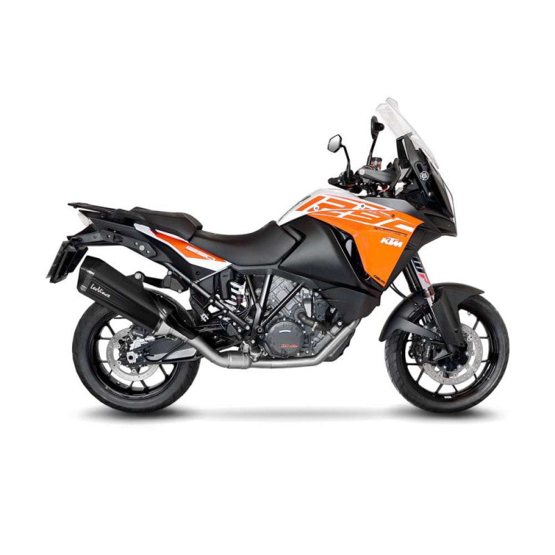 LEOVINCE TERMINALE SCARICO LV-12 BLACK EDITION PER KTM 1290 SUPER ADVENTURE R 17-20 INOX