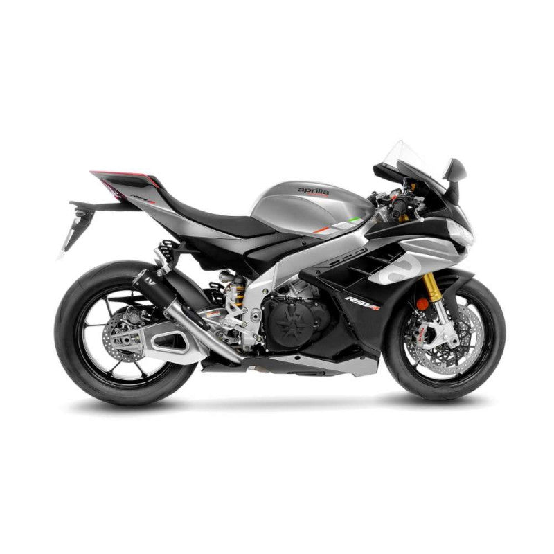 LEOVINCE TERMINALE SCARICO LV CORSA BLACK EDITION PER APRILIA RSV4 1100/FACTORY 21-24 INOX
