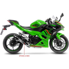 LEOVINCE TERMINALE SCARICO LV CORSA BLACK EDITION PER KAWASAKI NINJA 500 24-25 INOX