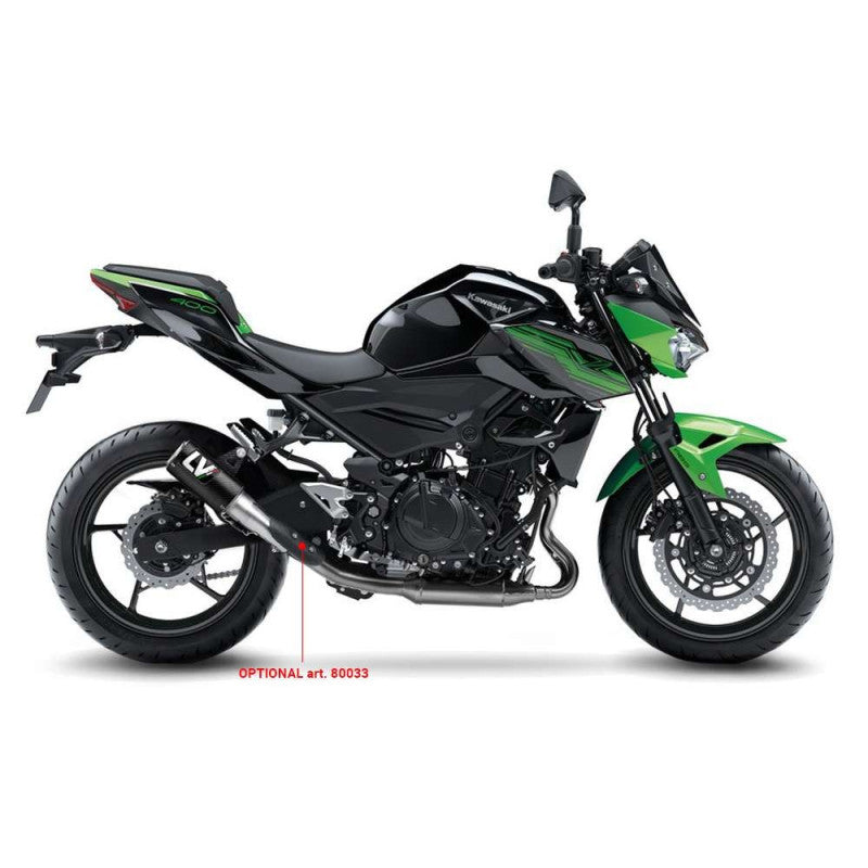LEOVINCE TERMINALE SCARICO LV CORSA CARBON FIBER PER KAWASAKI Z400 19-20 CARBON