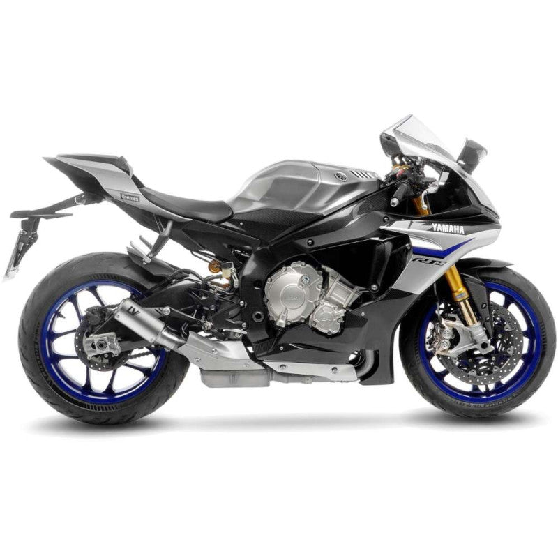 LEOVINCE TERMINALE SCARICO LV CORSA TITANIUM PER YAMAHA YZF-R1 15-16 TITANIO