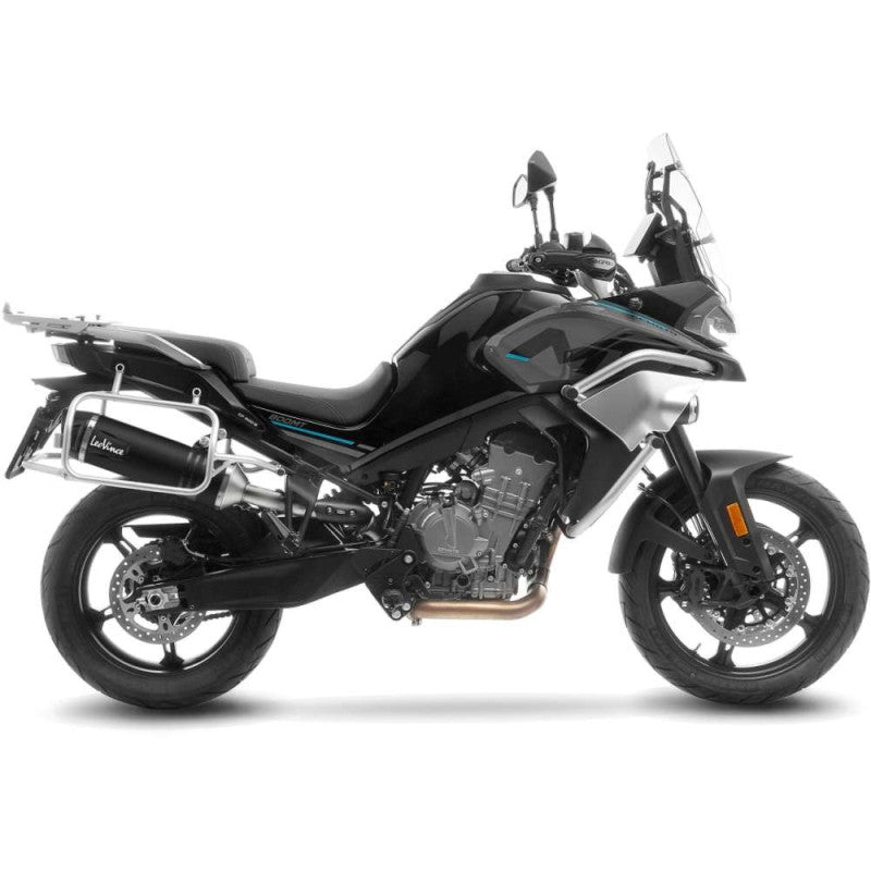 LEOVINCE TERMINALE SCARICO LV ONE EVO BLACK EDITION PER CFMOTO 800 MT SPORT 2022 INOX-COD.14414EB