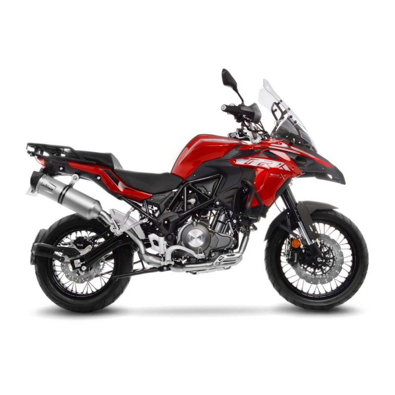 LEOVINCE TERMINALE SCARICO LV ONE EVO PER BENELLI TRK 502 X 18-20 INOX-COD.14281E