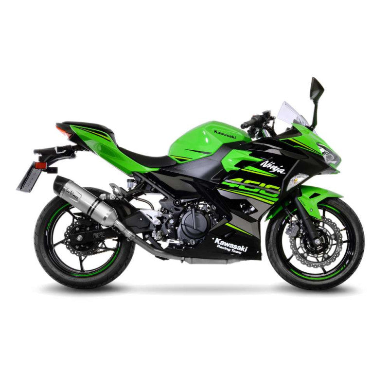 LEOVINCE TERMINALE SCARICO LV ONE EVO PER KAWASAKI Z400 2023 INOX