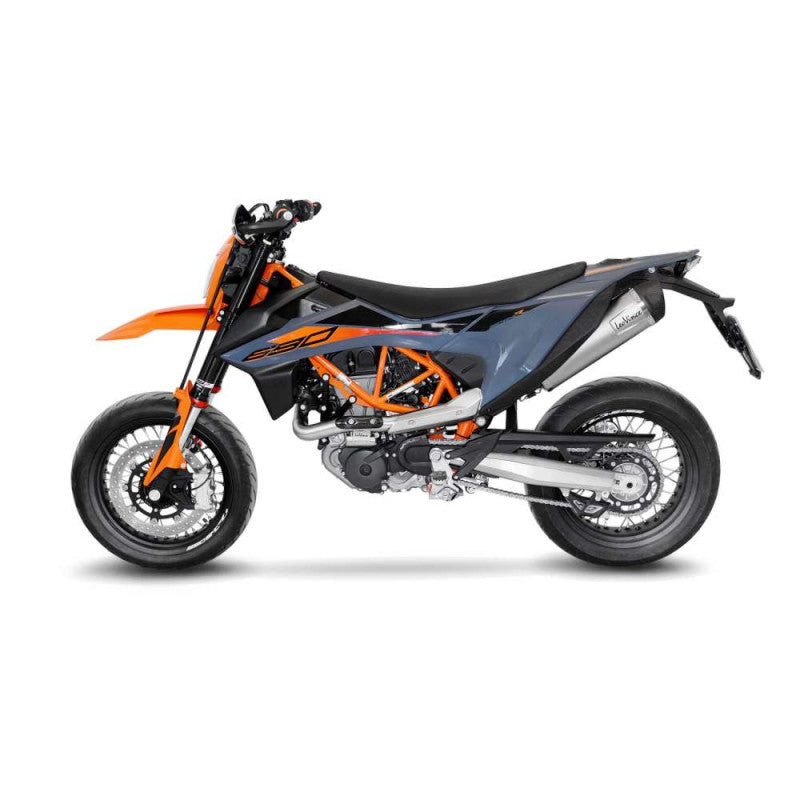 LEOVINCE TERMINALE SCARICO LV ONE EVO PER KTM 690 ENDURO R 19-20 INOX-COD.14364EU