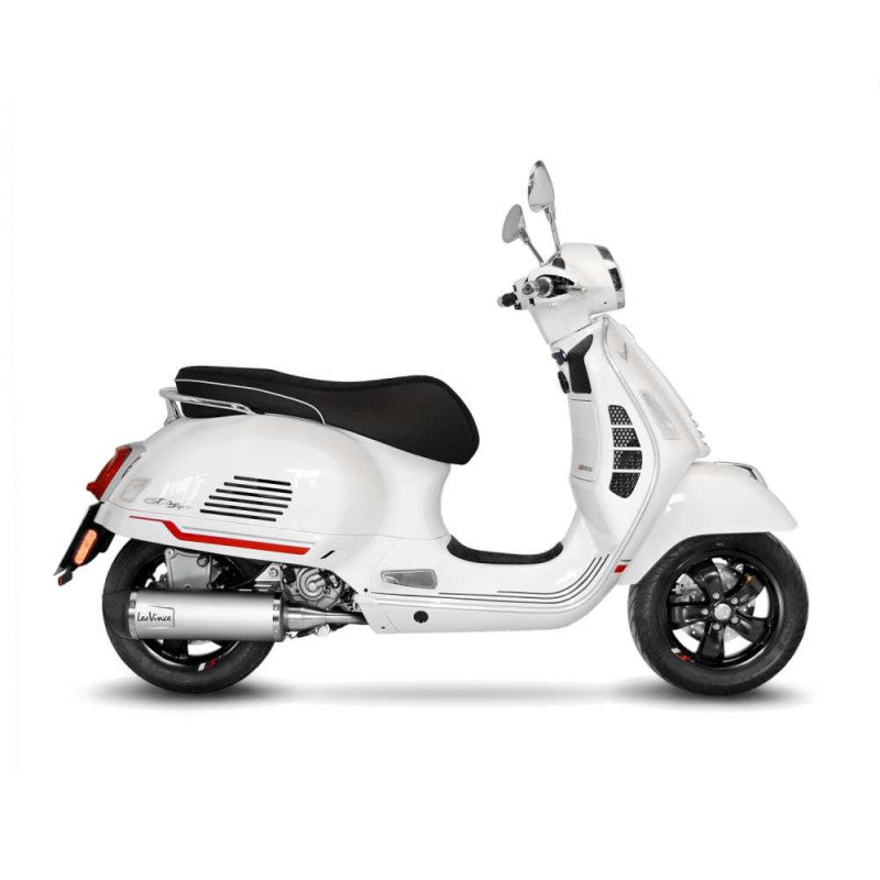 LEOVINCE TERMINALE SCARICO LV ONE EVO PER VESPA GTS 300 SUPER 21-22 INOX-COD.14362EK