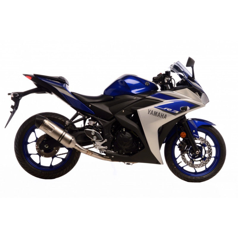 LEOVINCE TERMINALE SCARICO LV ONE EVO PER YAMAHA YZF-R3 2018 INOX
