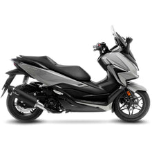 LEOVINCE TERMINALE SCARICO NERO PER HONDA FORZA 350 21-24 INOX-COD.14083U