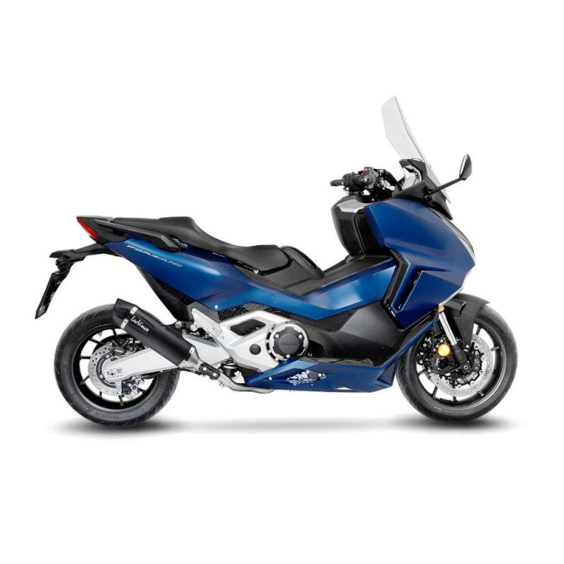 LEOVINCE TERMINALE SCARICO NERO PER HONDA X-ADV 18-20 INOX-COD.14046U