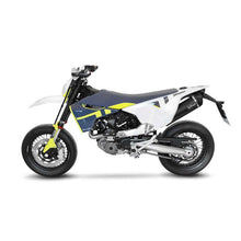 LEOVINCE TERMINALE SCARICO NERO PER HUSQVARNA 701 SUPERMOTO 21-24 INOX-COD.14075U
