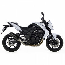 LEOVINCE TERMINALE SCARICO NERO PER KAWASAKI Z750 07-12 INOX