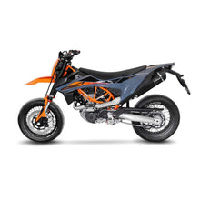 LEOVINCE TERMINALE SCARICO NERO PER KTM 690 ENDURO R 19-20 INOX-COD.14073K