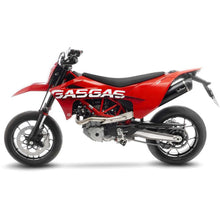 LEOVINCE TERMINALE SCARICO NERO PER KTM 690 SMC R 21-24 INOX-COD.14072U