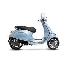 LEOVINCE TERMINALE SCARICO NERO PER VESPA PRIMAVERA 125 3V 21-23 INOX-COD.14082