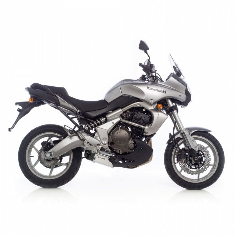 LEOVINCE TERMINALE SCARICO UNDERBODY PER KAWASAKI VERSYS 650 10-14 INOX-COD.8242