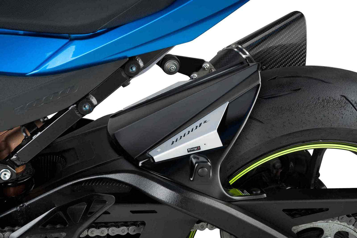 PUIG PARAFANGO POSTERIORE PER SUZUKI GSX-R1000 R 17-21 NERO OPACO