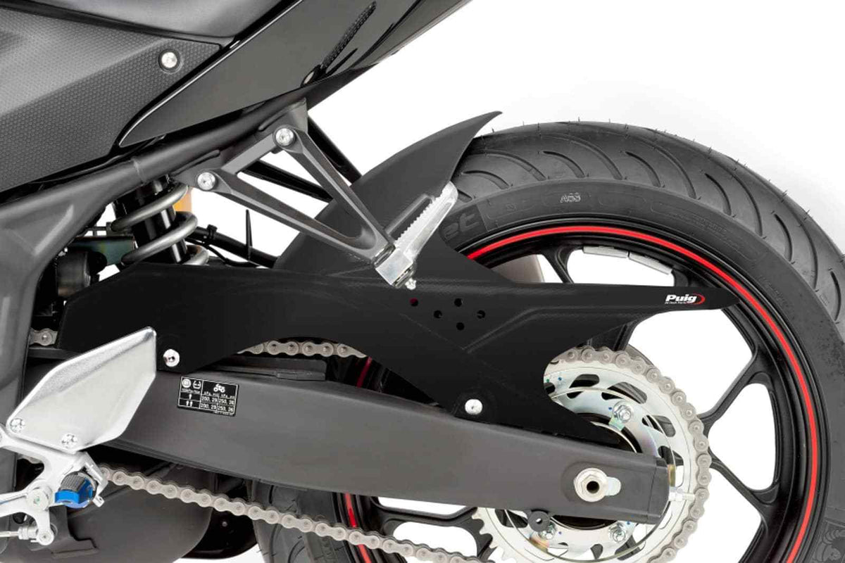 PUIG PARAFANGO POSTERIORE YAMAHA MT-03 22-26 NERO OPACO