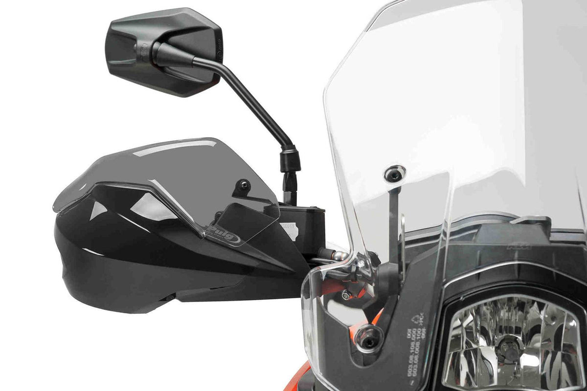PUIG ESTENSIONE PARAMANI PER KTM 1190 ADVENTURE 13-16 FUME CHIARO