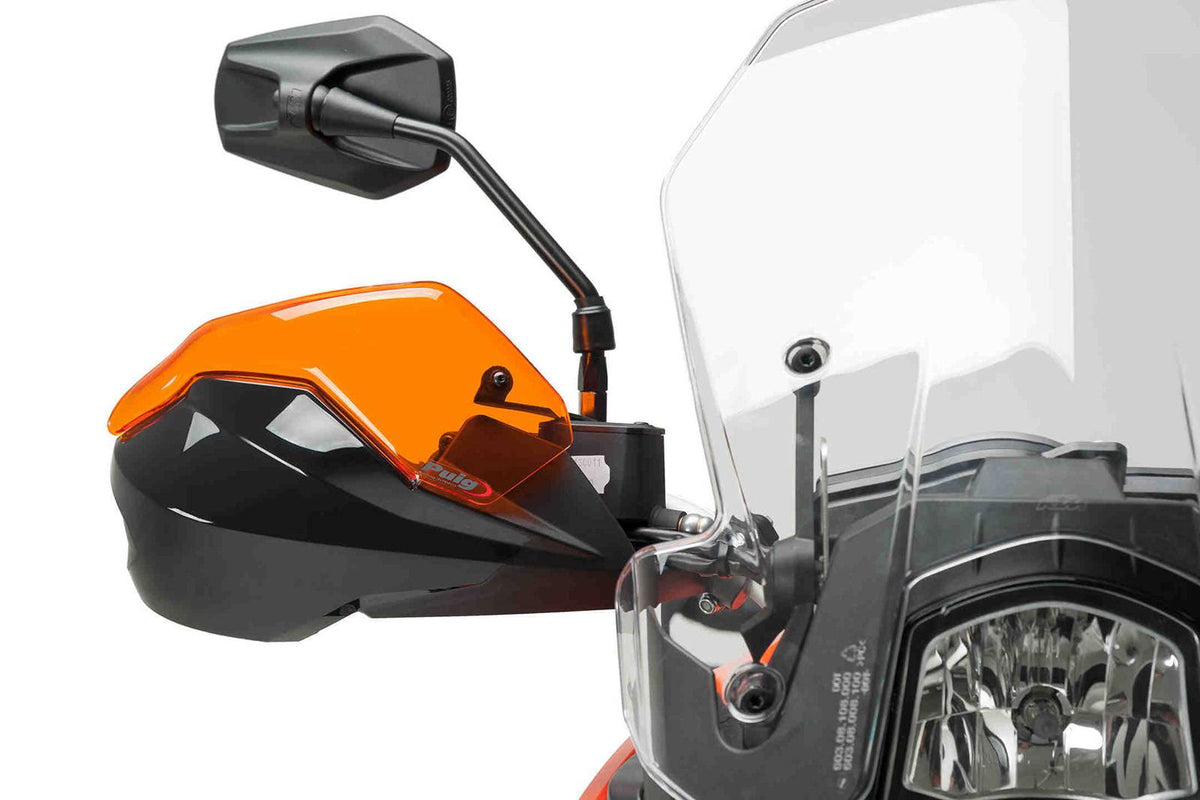 PUIG ESTENSIONE PARAMANI PER KTM 1090 R ADVENTURE 21-23 ARANCIONE