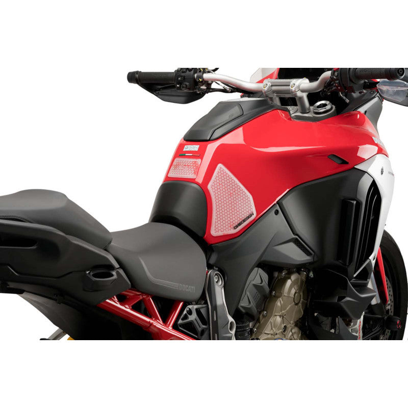 PUIG ADESIVO SERBATOIO SPECIFICO LATERALE DUCATI MULTISTRADA V4 RS 2024 TRASPARENTE