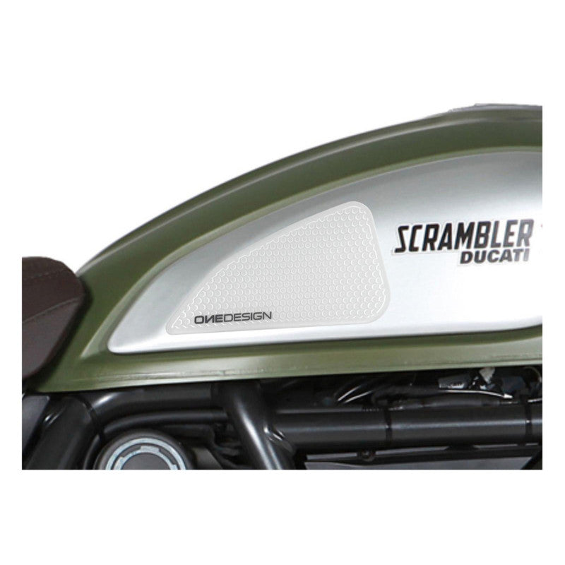PUIG ADESIVO SERBATOIO SPECIFICO LATERALE PER DUCATI SCRAMBLER ICON 19-20 TRASPARENTE
